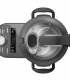 Кулинарный процессор KitchenAid ARTISAN, объем 4.5 л., серебрянный медальон, 5KCF0103EMS