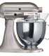 Планетарный Миксер KitchenAid ARTISAN 4.8л., матовый никель, 5KSM150PSENK